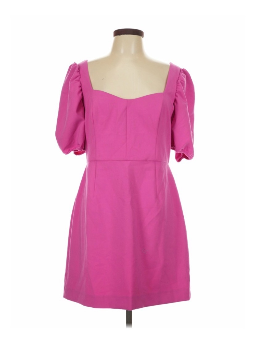 French Connection Puff Sleeve Mini Dress